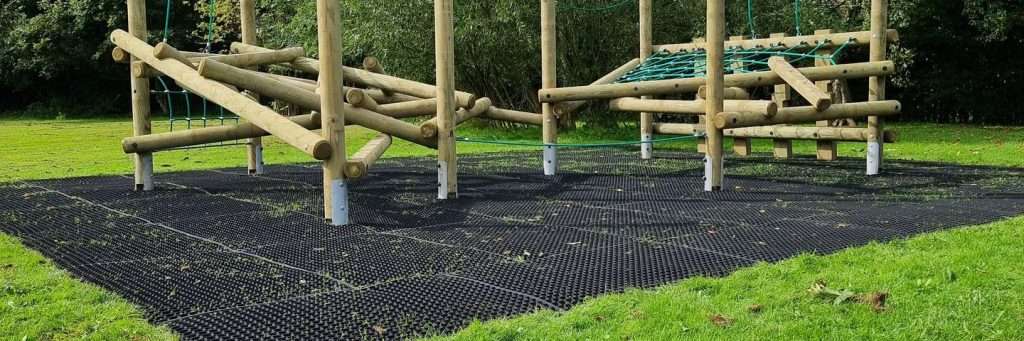 Playground matting at New Brancepeth Primary Academy