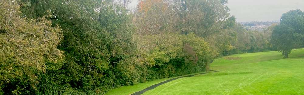 Golf Pathway Mats at Dinas Powys Golf Club, Glamorgan
