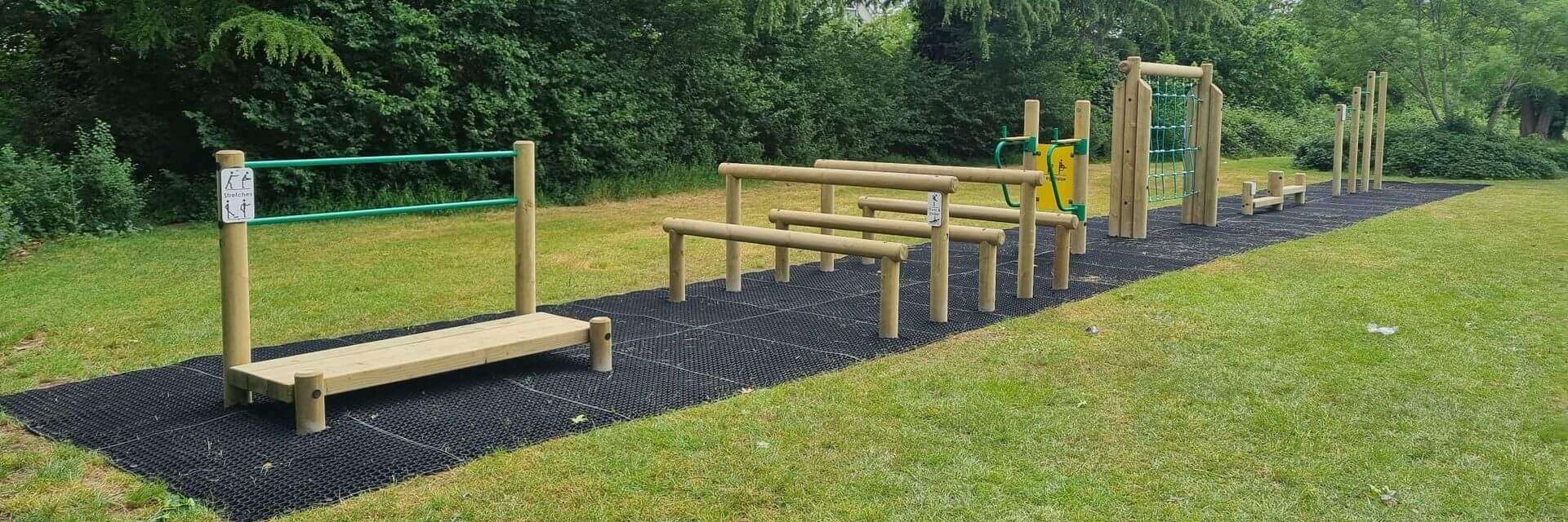 Playground Safety Grass Mats at Burnham Park Hall